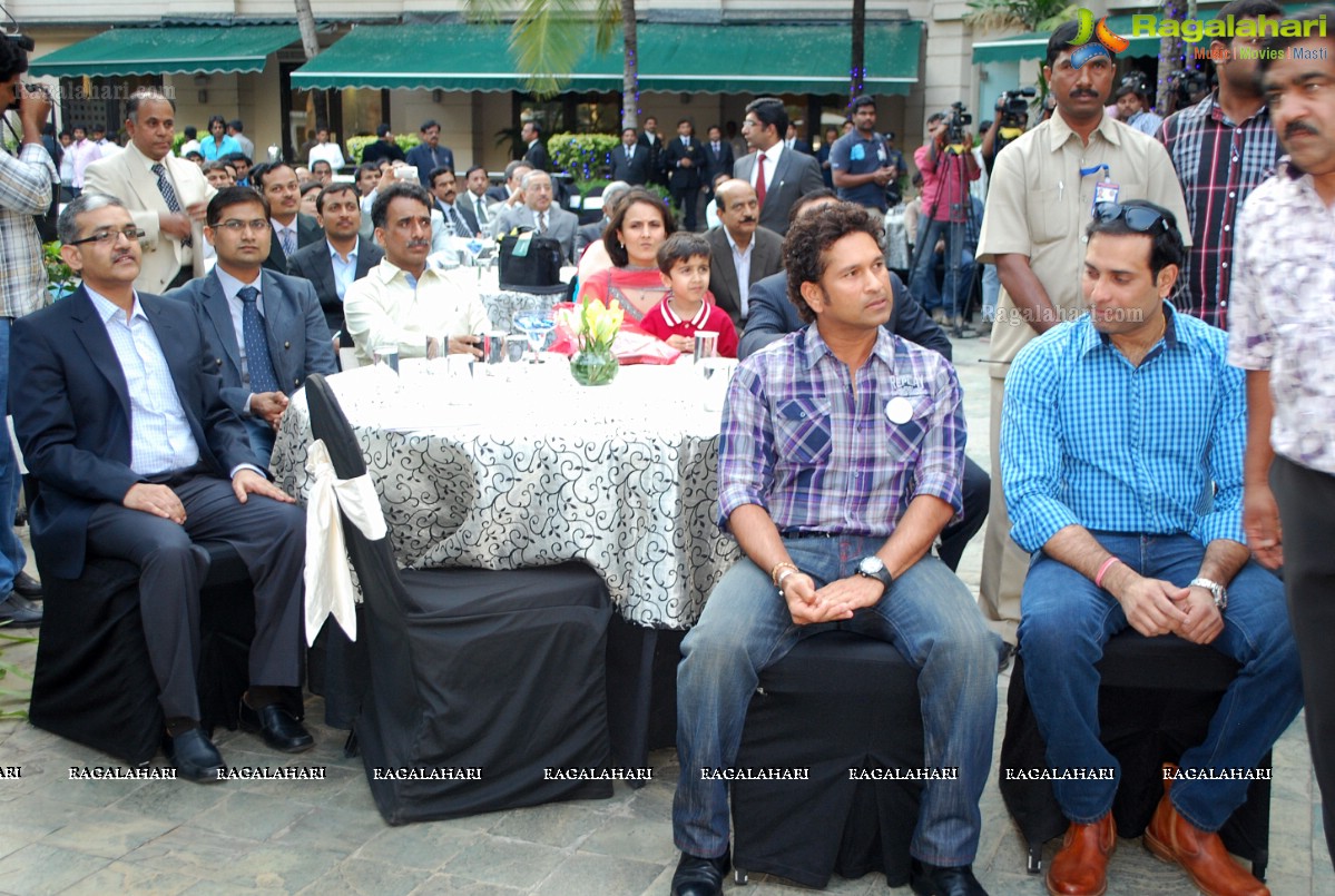 Sachin Tendulkar inaugurates AIG India's Gastrointestinal and Liver Foundation, Hyderabad