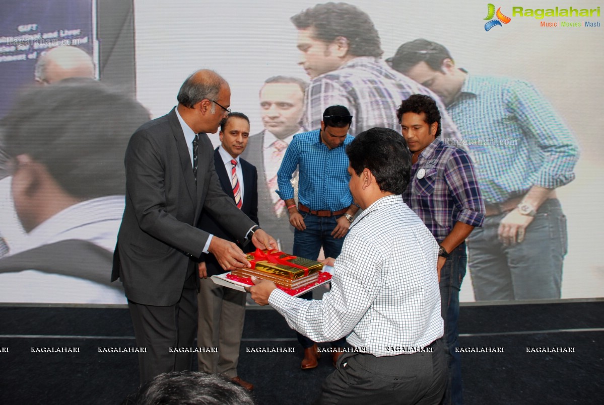 Sachin Tendulkar inaugurates AIG India's Gastrointestinal and Liver Foundation, Hyderabad