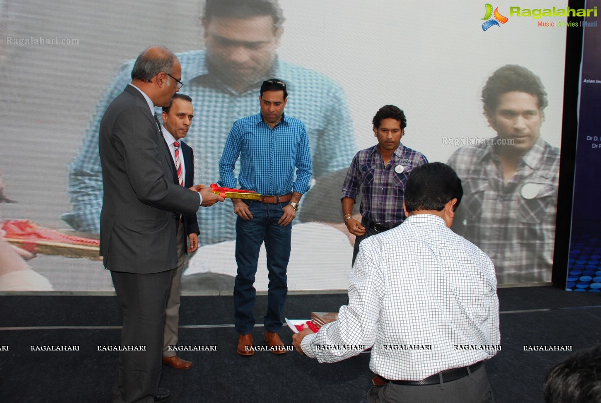 Sachin Tendulkar inaugurates AIG India's Gastrointestinal and Liver Foundation, Hyderabad