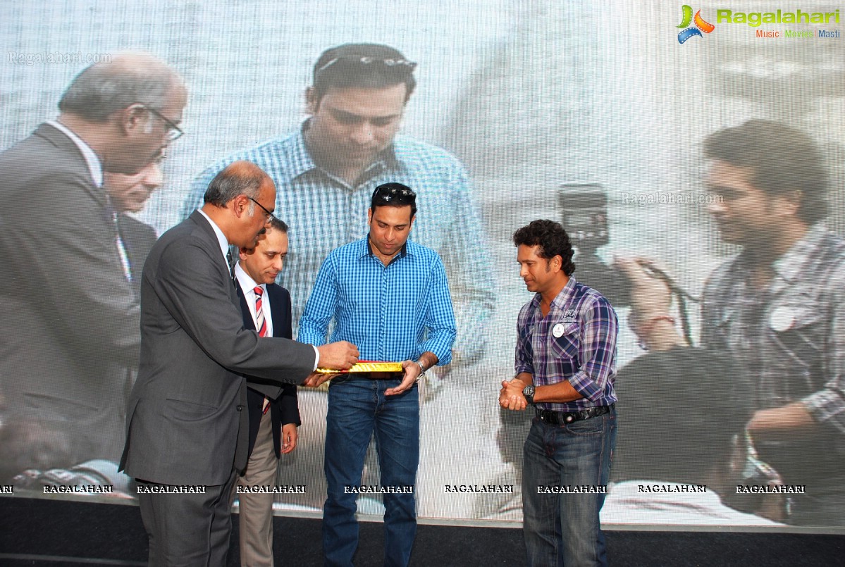 Sachin Tendulkar inaugurates AIG India's Gastrointestinal and Liver Foundation, Hyderabad