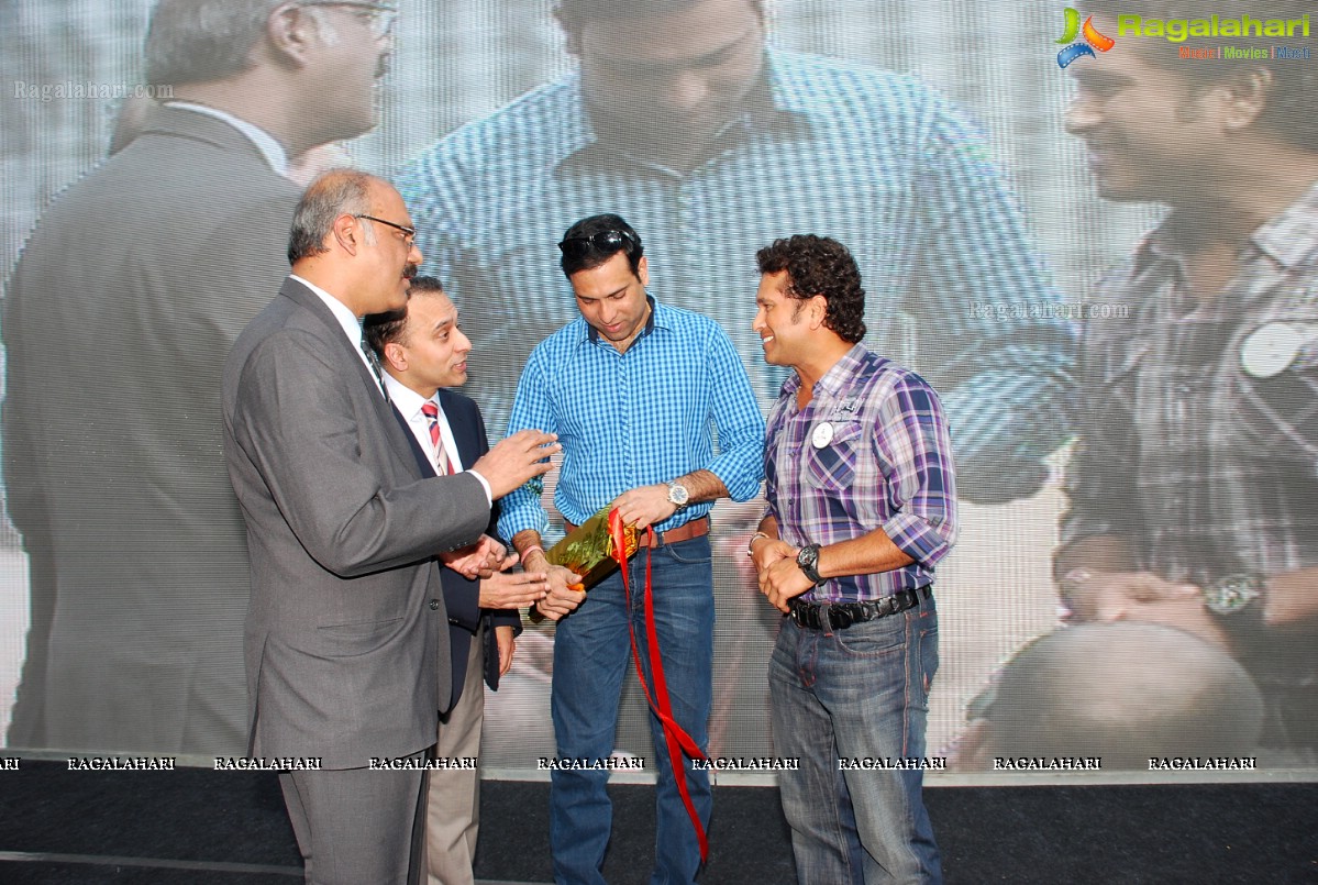 Sachin Tendulkar inaugurates AIG India's Gastrointestinal and Liver Foundation, Hyderabad