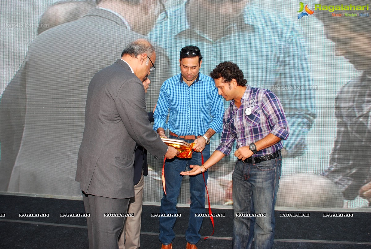 Sachin Tendulkar inaugurates AIG India's Gastrointestinal and Liver Foundation, Hyderabad