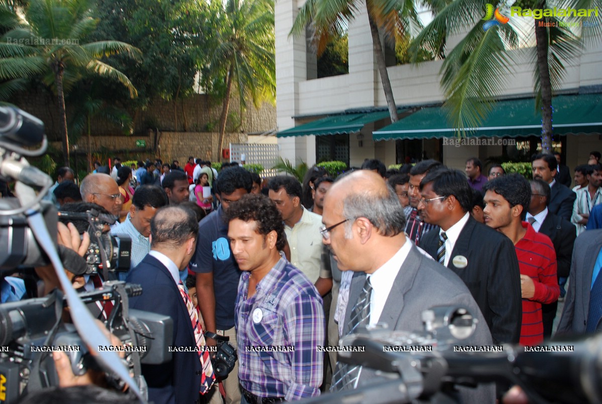 Sachin Tendulkar inaugurates AIG India's Gastrointestinal and Liver Foundation, Hyderabad