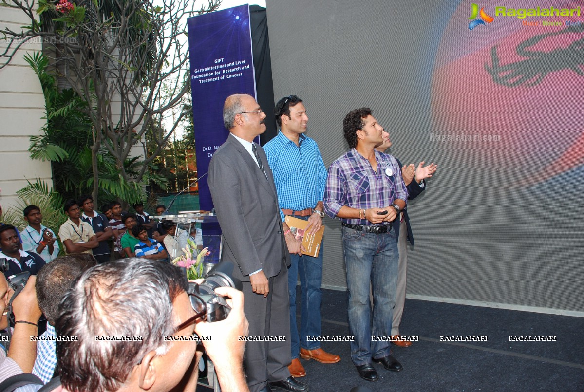 Sachin Tendulkar inaugurates AIG India's Gastrointestinal and Liver Foundation, Hyderabad