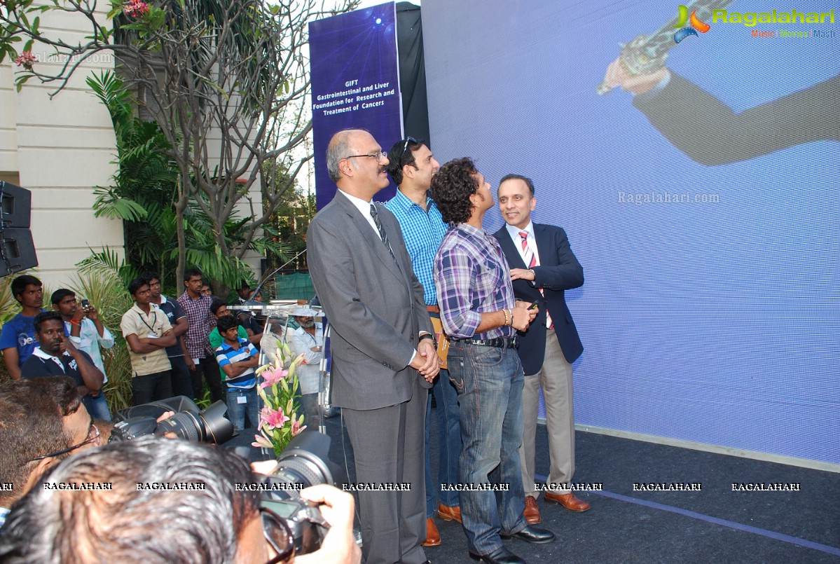 Sachin Tendulkar inaugurates AIG India's Gastrointestinal and Liver Foundation, Hyderabad