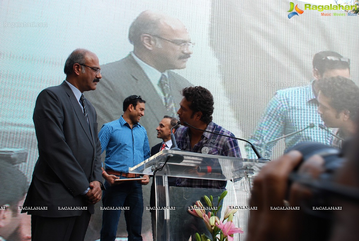 Sachin Tendulkar inaugurates AIG India's Gastrointestinal and Liver Foundation, Hyderabad