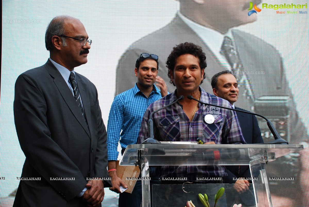 Sachin Tendulkar inaugurates AIG India's Gastrointestinal and Liver Foundation, Hyderabad