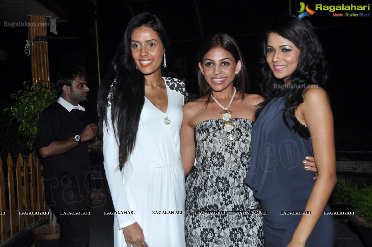 Sadhana Singh and Poonam's 2013 Birthday Bash at Skybar, Hyderabad