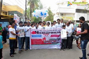 Samantha at World Hemophilia Day Walk