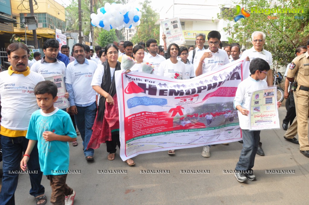 Samantha at World Hemophilia Day Walk