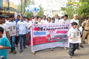 Samantha at World Hemophilia Day Walk