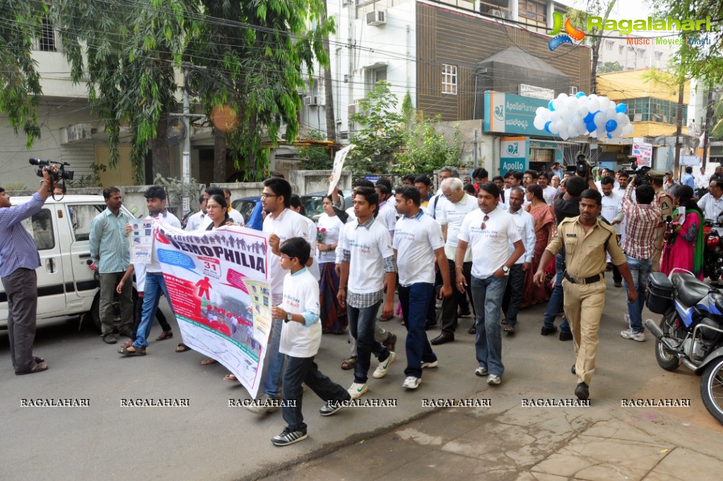 Samantha at World Hemophilia Day Walk