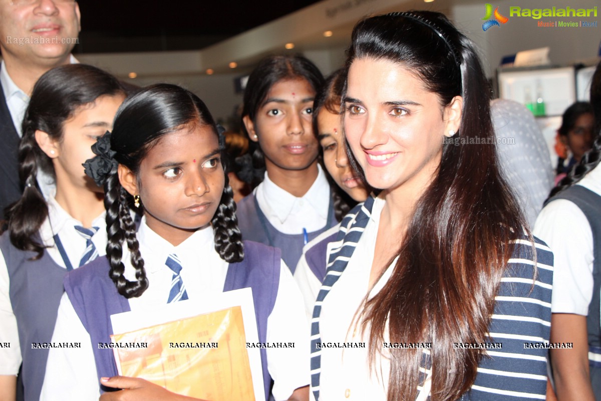 Pratham and Asha Rotary Children at Samsung Third Southwest Asia Forum, Hyderabad