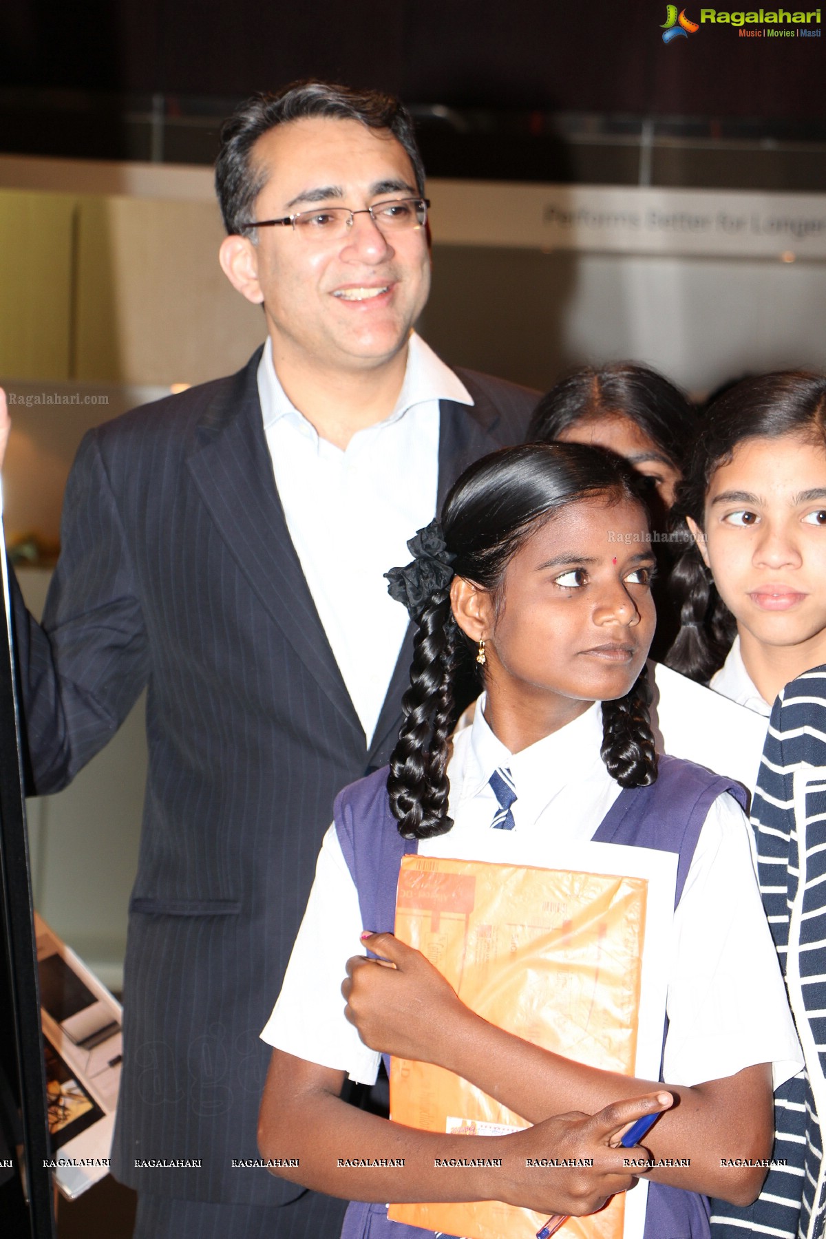 Pratham and Asha Rotary Children at Samsung Third Southwest Asia Forum, Hyderabad