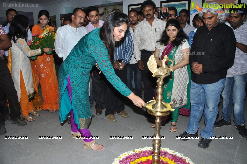 Upasana Kamineni inaugurates Springs Art Exhibition, Hyderabad