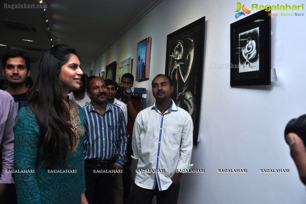 Upasana Kamineni inaugurates Springs Art Exhibition, Hyderabad