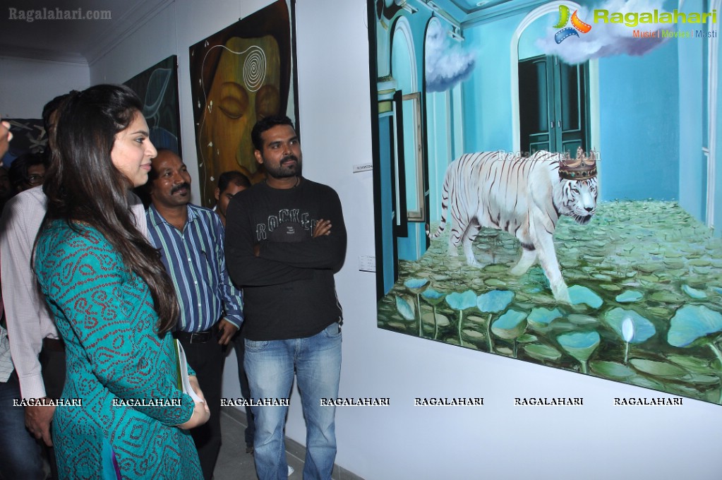 Upasana Kamineni inaugurates Springs Art Exhibition, Hyderabad