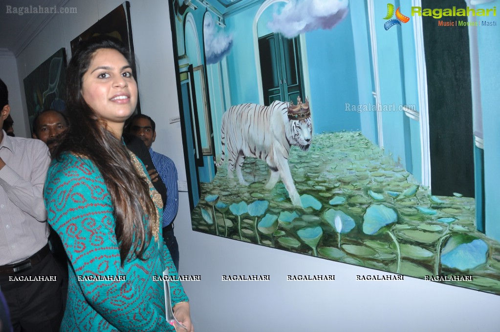 Upasana Kamineni inaugurates Springs Art Exhibition, Hyderabad