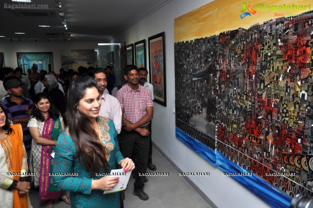 Upasana Kamineni inaugurates Springs Art Exhibition, Hyderabad