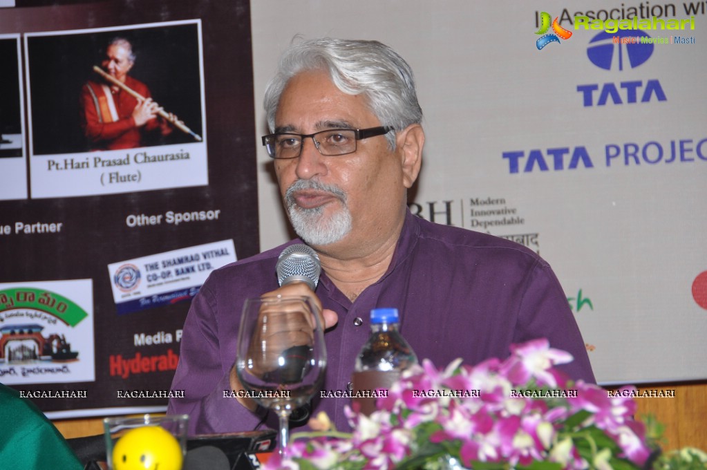 Press Meet: Pt. Bhimsen Joshi National Festival of Music and Dance Hyderabad 2013