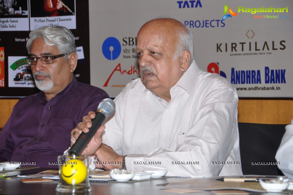 Press Meet: Pt. Bhimsen Joshi National Festival of Music and Dance Hyderabad 2013