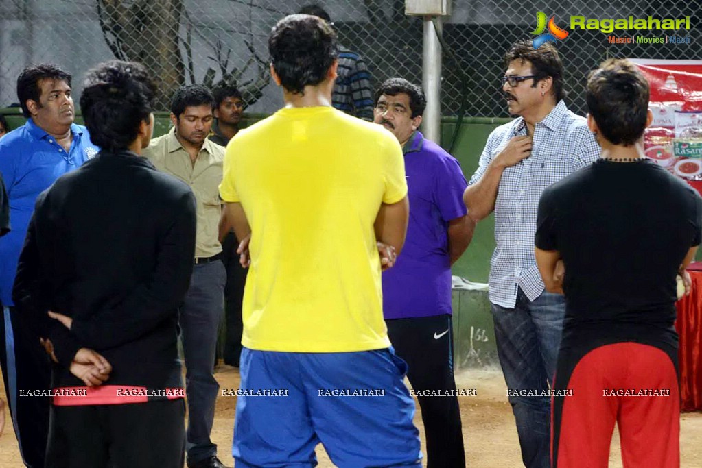 CCL 3: Telugu Warriors Team Net Practice for Semi-finals