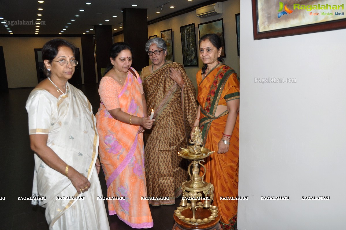 Strokes - A Brush with Nature; T Sujatha's Art Exhibition at Poecile Art Gallery, Hyderabad