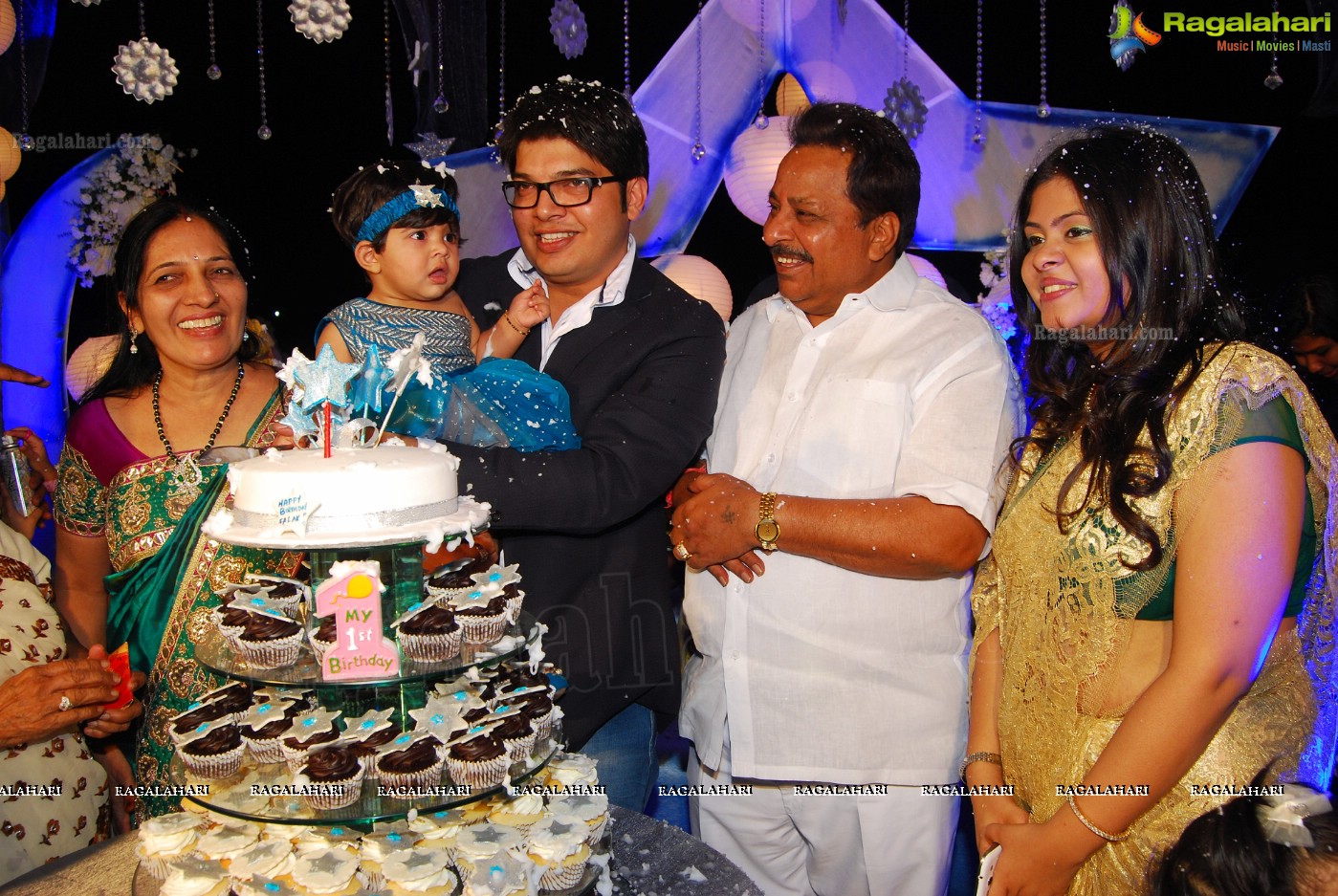 Vivek Gupta's Daughter Falak Gupta's 1st Birthday at Taj Deccan, Hyderabad