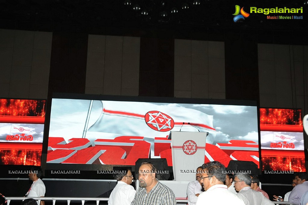 Jana Sena Party Launch in Hyderabad (Set 1)