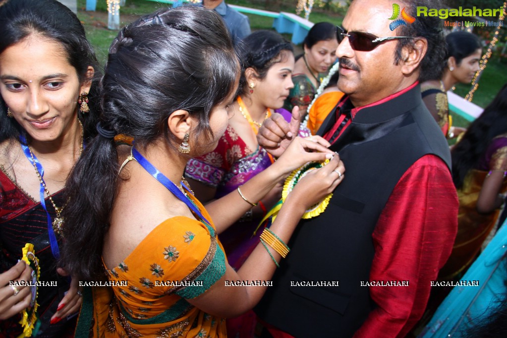 Mohanbabu Birthday Celebrations 2014 at Sree Vidyanikethan, Tirupati