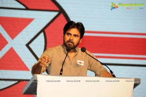 Pawan Kalyan at Jana Sena Party Launch