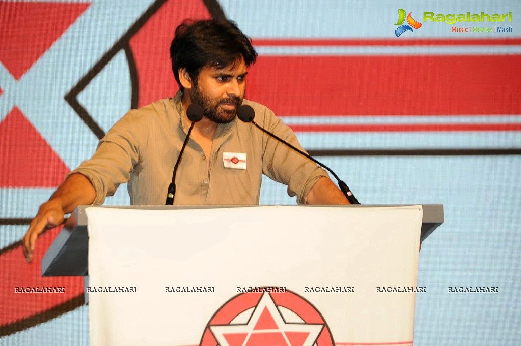 Jana Sena Party Launch in Hyderabad (Set 2)