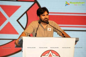 Pawan Kalyan at Jana Sena Party Launch