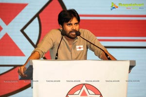 Pawan Kalyan at Jana Sena Party Launch