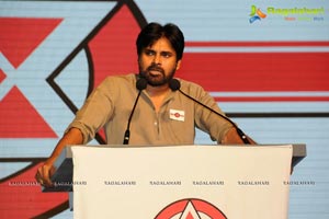 Pawan Kalyan at Jana Sena Party Launch