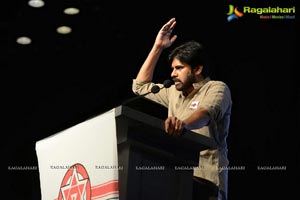 Pawan Kalyan at Jana Sena Party Launch