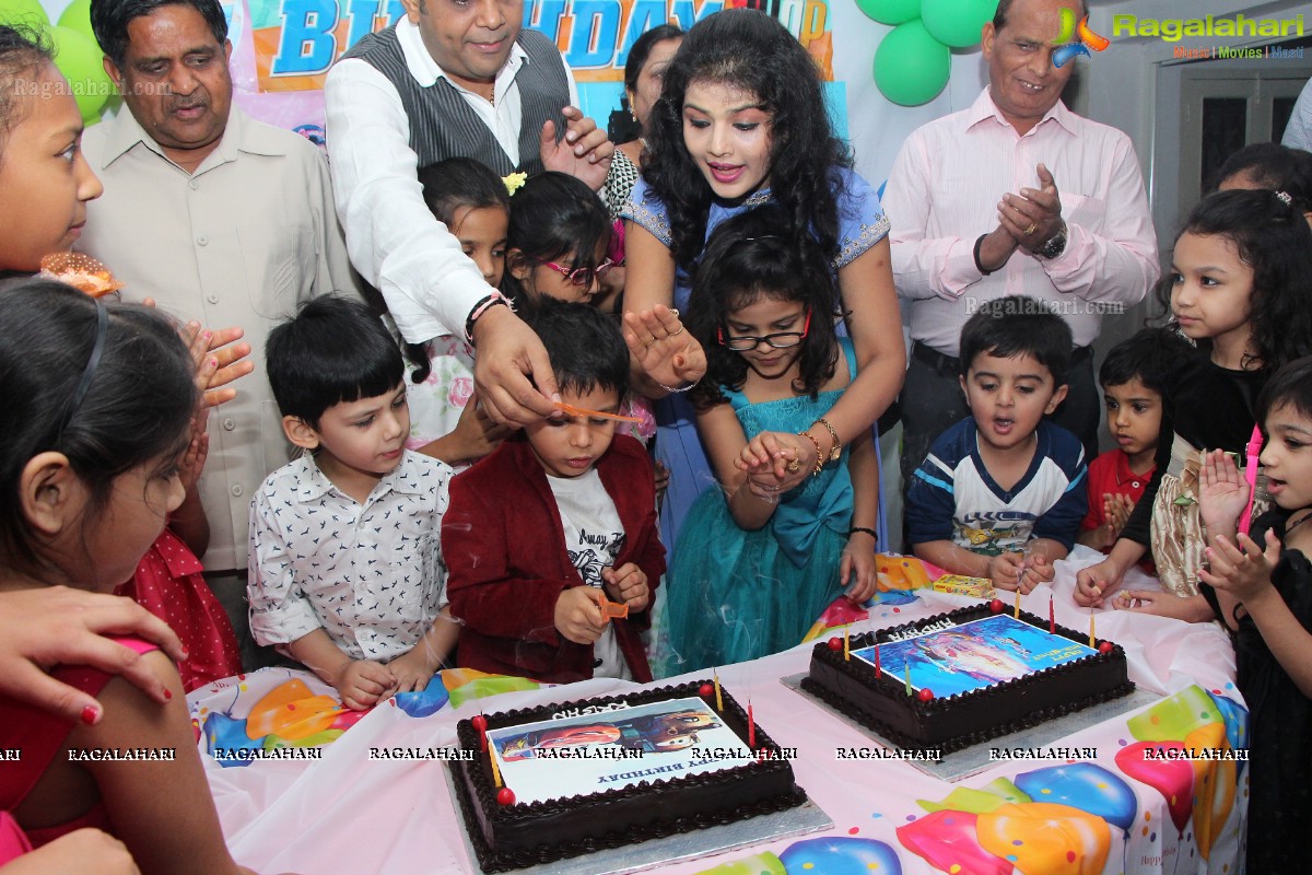 Aadya-Krishn Birthday 2014 Celebrations