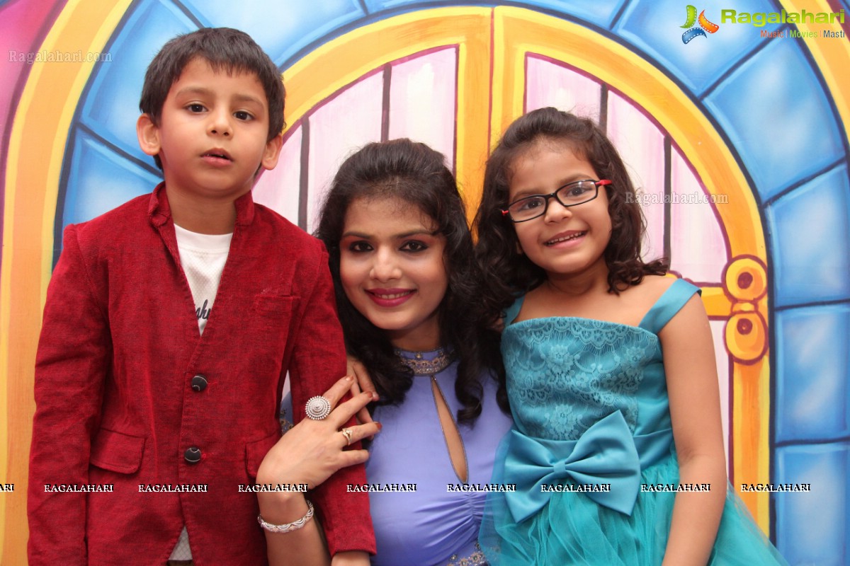 Aadya-Krishn Birthday 2014 Celebrations