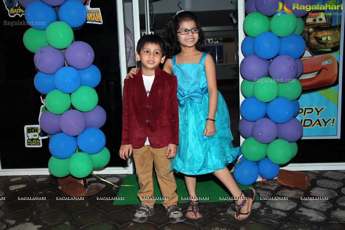 Aadya-Krishn Birthday 2014 Celebrations