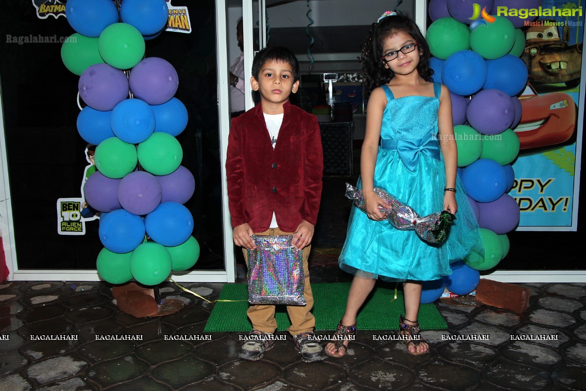 Aadya-Krishn Birthday 2014 Celebrations