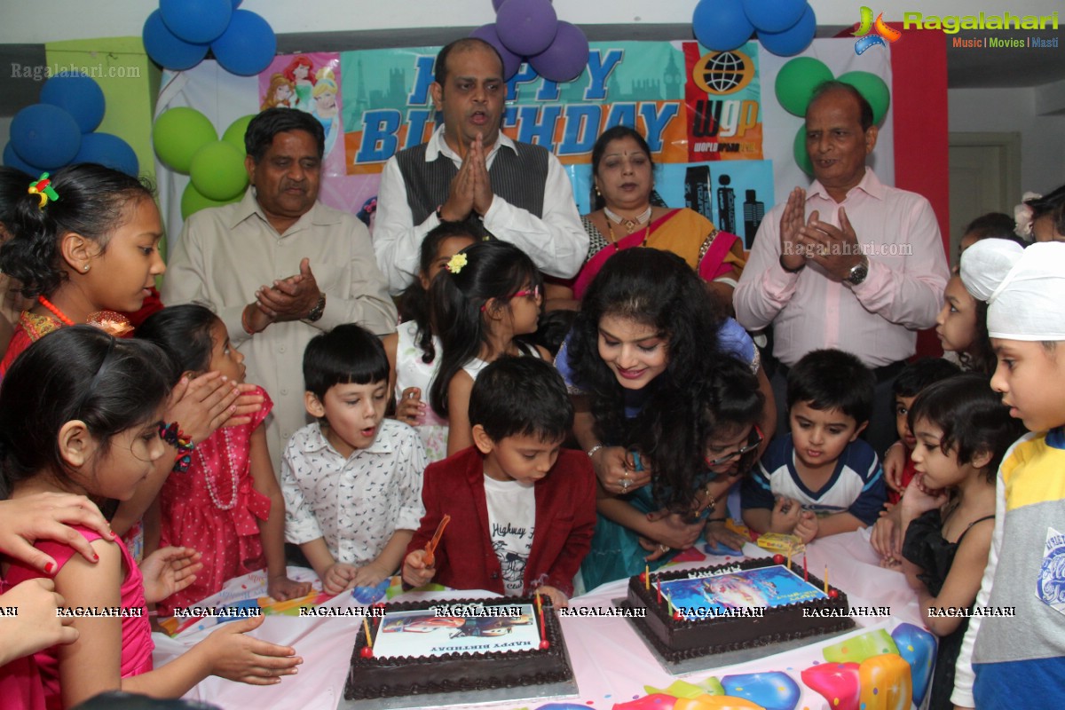 Aadya-Krishn Birthday 2014 Celebrations