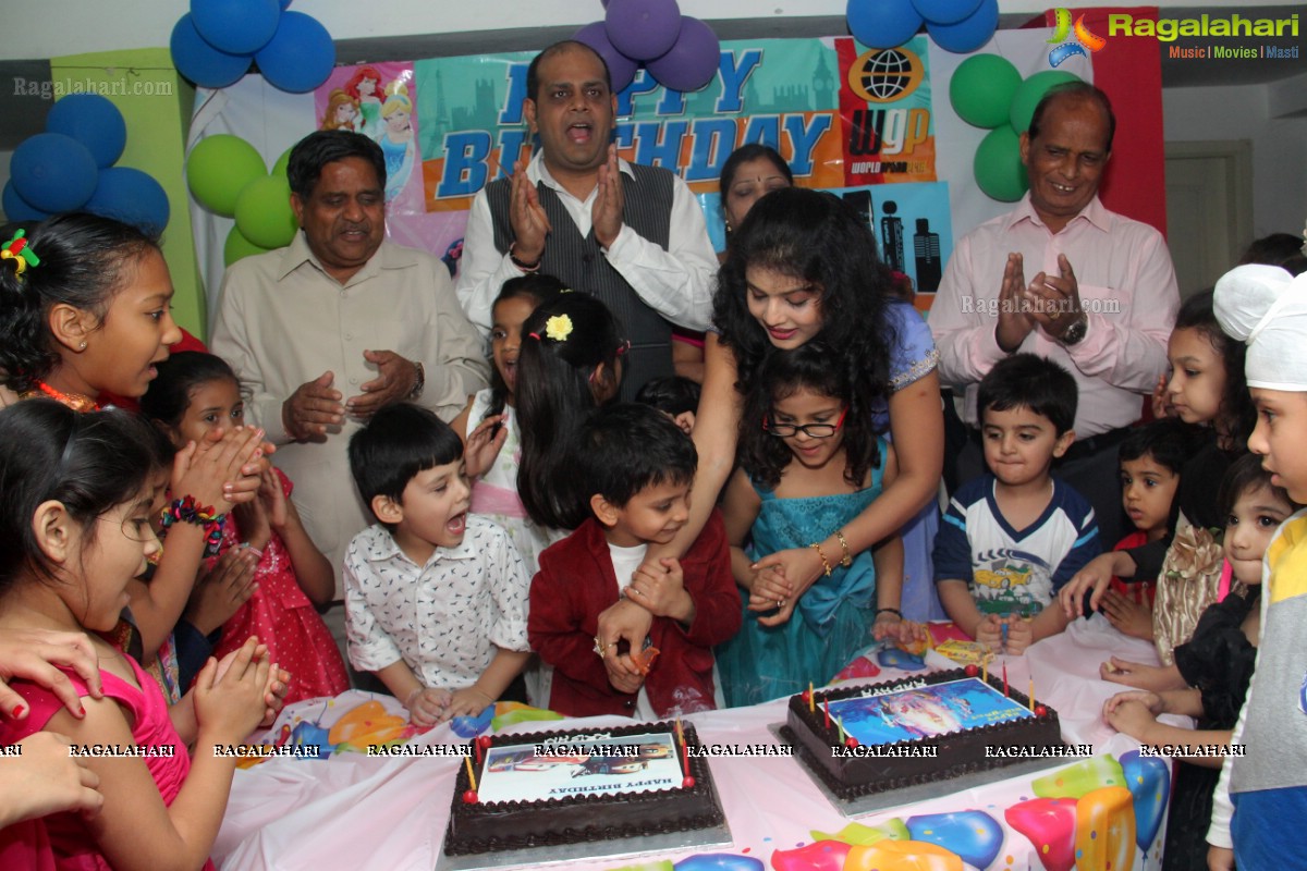 Aadya-Krishn Birthday 2014 Celebrations