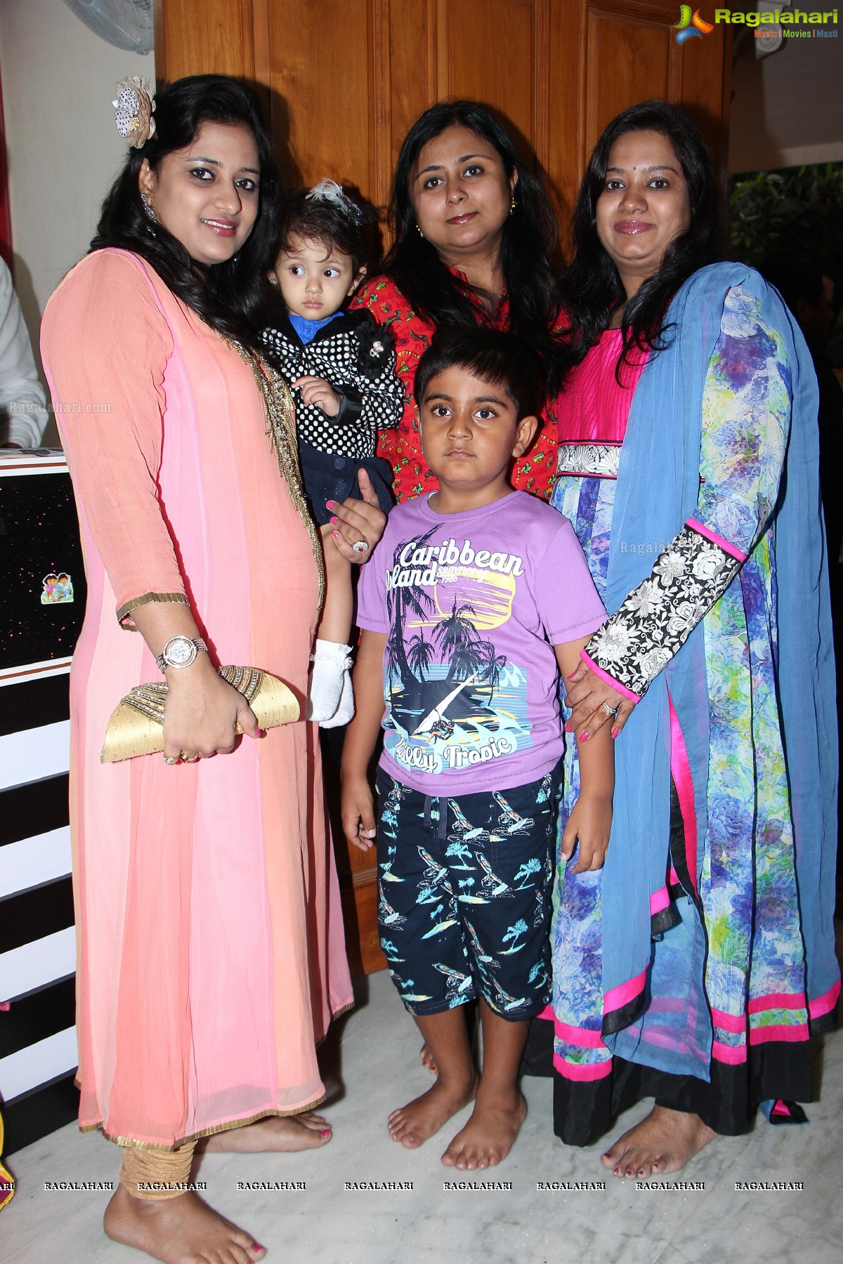 Aadya-Krishn Birthday 2014 Celebrations