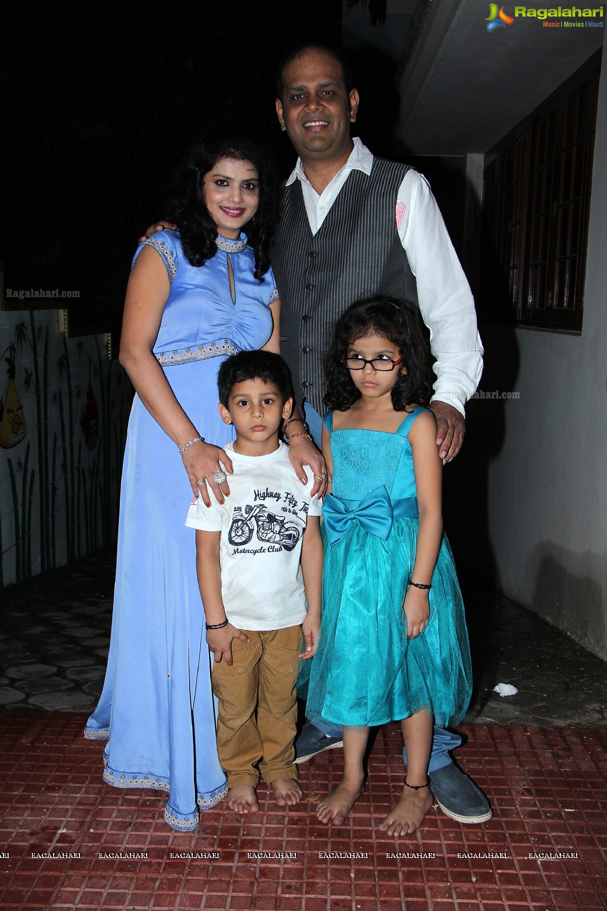 Aadya-Krishn Birthday 2014 Celebrations