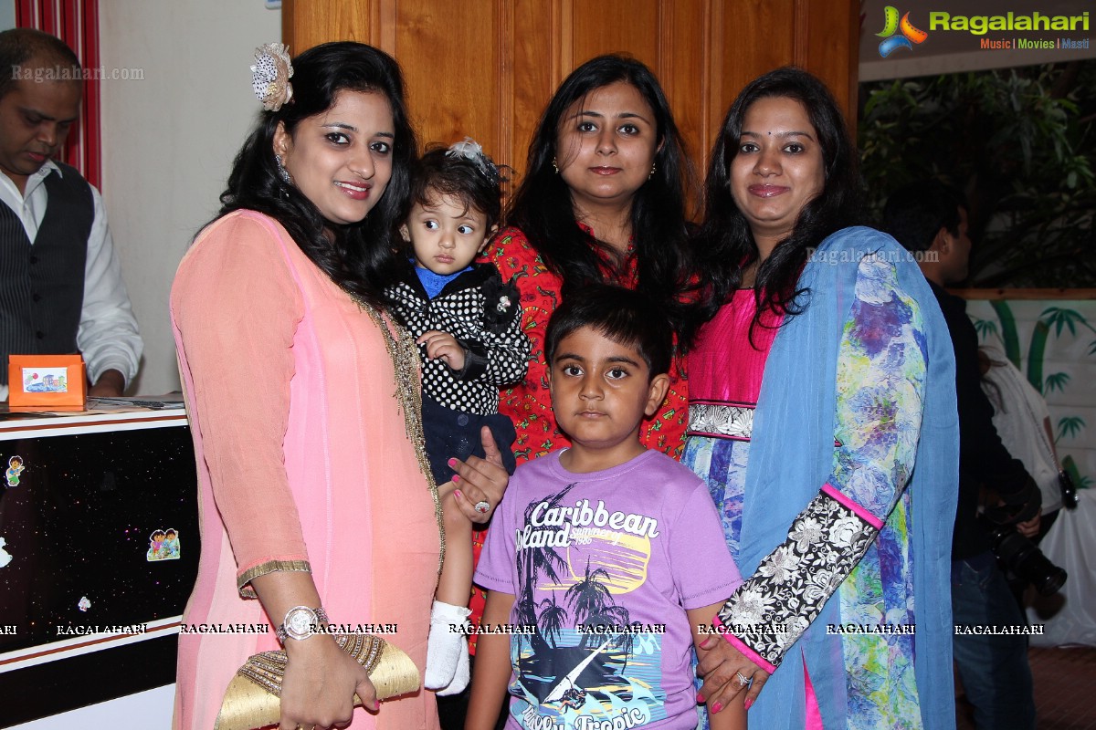 Aadya-Krishn Birthday 2014 Celebrations