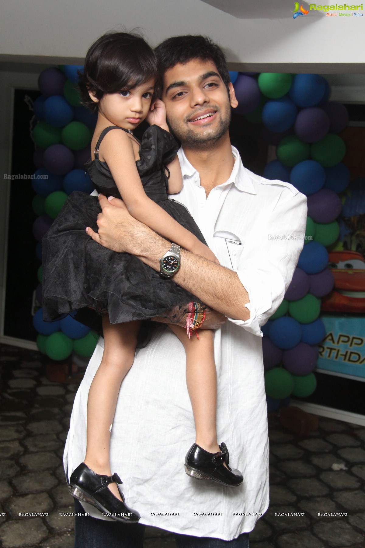 Aadya-Krishn Birthday 2014 Celebrations