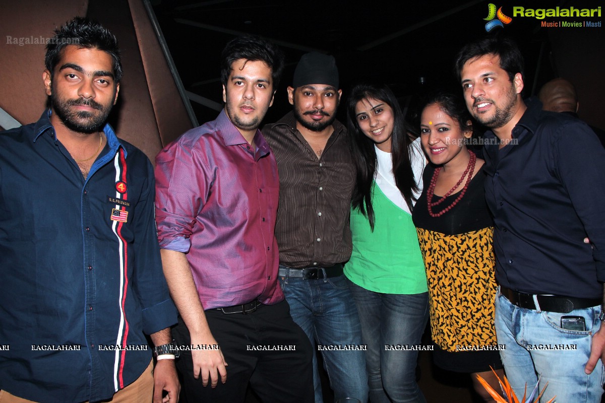 Adish Birthday Celebrations 2014 at Carbon, Hyderabad