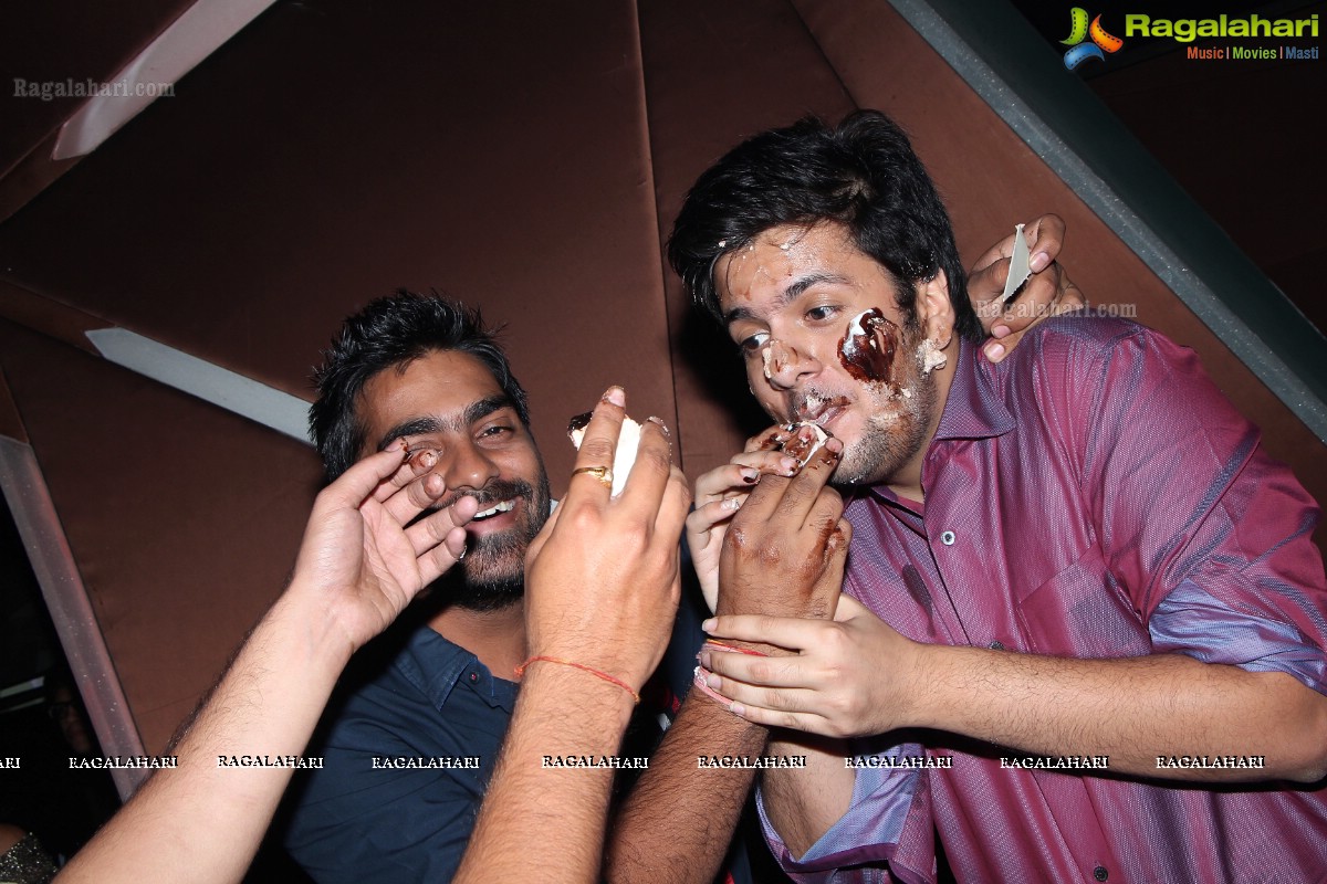 Adish Birthday Celebrations 2014 at Carbon, Hyderabad