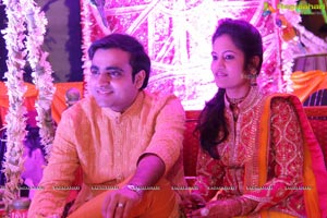 Gangor Festival Celebrations with Akshay and Nikshita