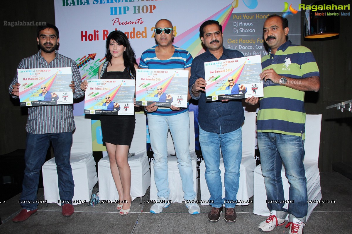 Holi Reloaded Curtain Raiser by Baba Sehgal Academy of Hip Hop, Hyderabad